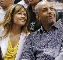 Dell Curry with Sonya Curry
