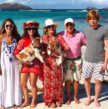 Jimmy Buffett with Wife and Kids